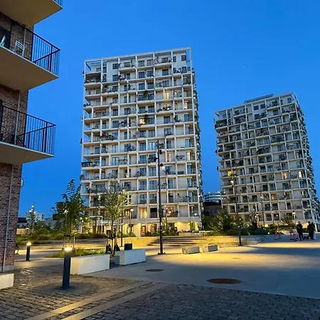 公寓 Laekker Med Vand Udsigt Pa Islands Brygge *