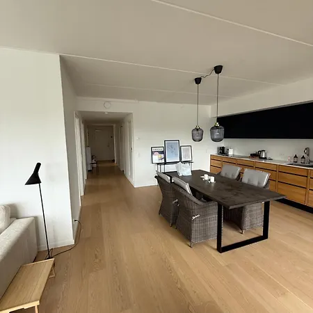 Laekker Med Vand Udsigt Pa Islands Brygge